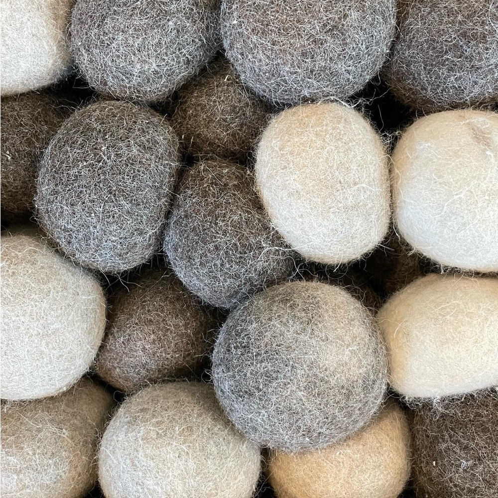 Handmade Alpaca Wool Dryer Balls Soften Clothes | Reduce Static | Chemical Free
